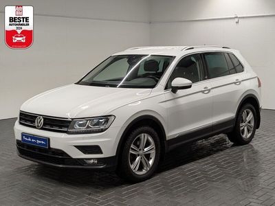 Weiß (purweiss) Gebraucht 2017 VW Tiguan Sound SUV | 21.980 € (Fairer Preis)