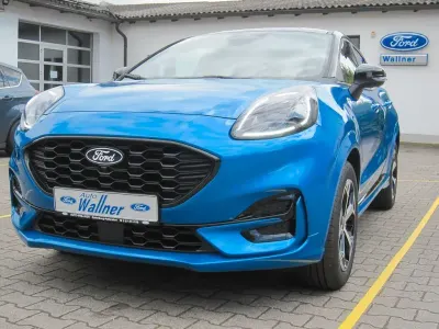 Neu Ford Puma ST-Line 125 PS (91 kW) 2026 Aqua blau, dach in schwarz SUV
