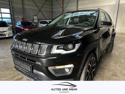 Schwarz Gebraucht 2017 Jeep Compass Limited SUV | 16.999 € (Fairer Preis)