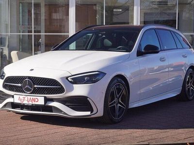 Gebraucht Mercedes C220 AMG 220 PS (161 kW) 2022 Weiß Kombi
