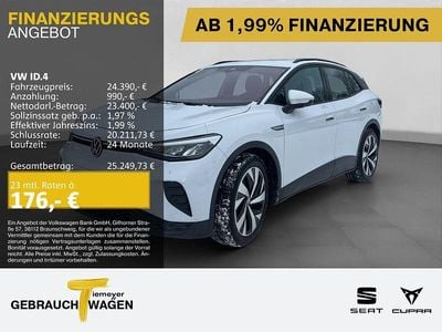 Weiß Gebraucht 2022 VW ID.4 Pro Performance SUV | 24.390 € (Fairer Preis)