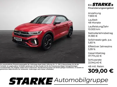 Ny VW T-Roc Cabriolet R-line 150 HK (110 kW) 2025 Grå Cabriolet