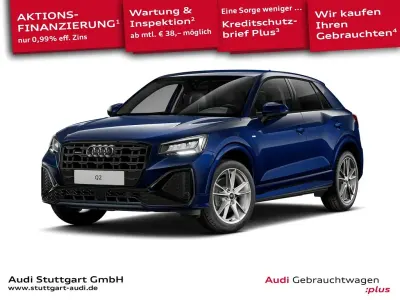 Gebraucht Audi Q2 S-Line 190 PS (139 kW) 2025 Navarrablau metallic SUV