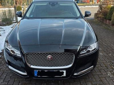 Gebraucht Jaguar XF Sportbrake Portfolio 241 PS (177 kW) 2019 Schwarz Kombi