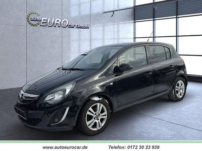 Gebraucht Opel Corsa Edition 86 PS (63 kW) 2014 Schwarz Kleinwagen