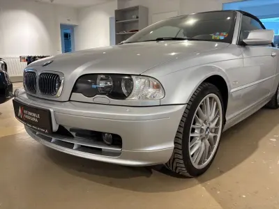 Gebraucht BMW 320 Cabriolet Sport Line 170 PS (125 kW) 2001 Titansilber (metallic) Cabrio