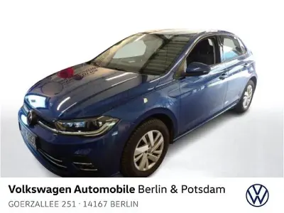 Gebraucht VW Polo Style 110 PS (80 kW) 2022 Reef blue metallic Kleinwagen