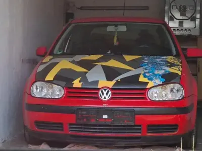 Gebraucht VW Golf IV 75 PS (55 kW) 2002 Rot Kleinwagen