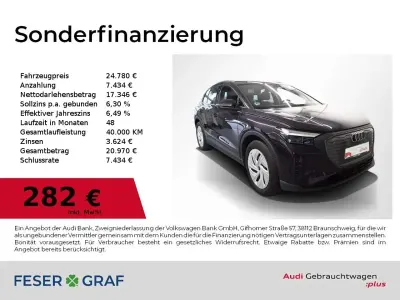 Gebraucht Audi Q4 e-tron Comfort 125 kW (170 PS) 2023 Auroraviolett metallic SUV