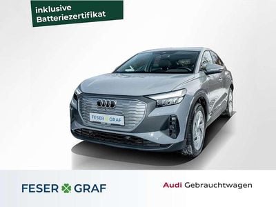 Gebraucht Audi Q4 e-tron Basis 125 kW (170 PS) 2022 Kieselgrau SUV