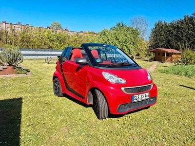 Second-hand Smart ForTwo Cabrio Passion 54 CP (39 kW) 2013 Roșu Cabrio