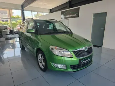 Gebraucht Skoda Fabia Family 86 PS (63 kW) 2013 Grün Kombi
