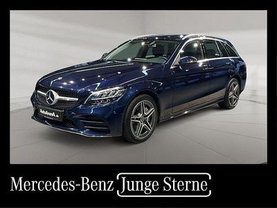 Gebraucht Mercedes C300e AMG 194 PS (142 kW) 2020 Cavansitblau metallic Kombi