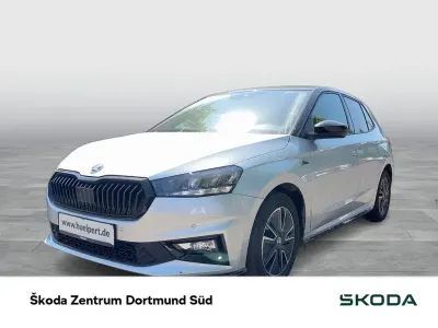 Gebraucht Skoda Fabia Monte Carlo 110 PS (80 kW) 2023 Brillantsilber metallic blackmagic perleffekt Kleinwagen