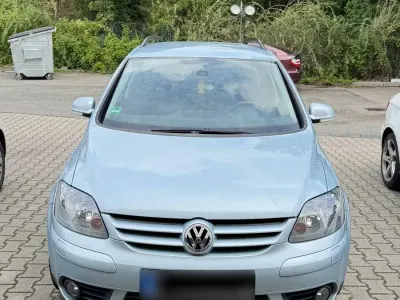 Gebraucht VW Golf Plus Cross 122 PS (89 kW) 2008 Blau Van / Kleinbus
