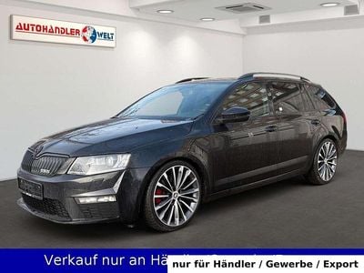 Gebraucht Skoda Octavia RS 184 PS (135 kW) 2015 Schwarz Kleinwagen