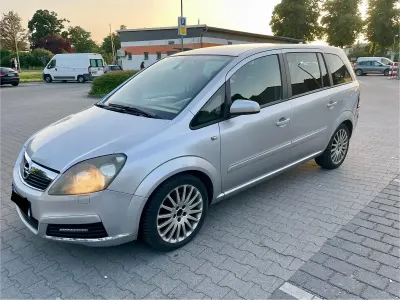 Gebraucht Opel Zafira 150 PS (110 kW) 2006 Silber Van / Kleinbus