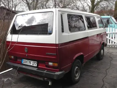 Gebraucht VW Multivan 110 PS (80 kW) 1988 Rot Van / Kleinbus