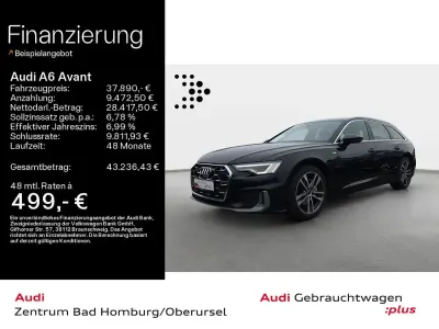 Gebraucht Audi A6 Design 245 PS (180 kW) 2024 Mythosschwarz metallic Kombi