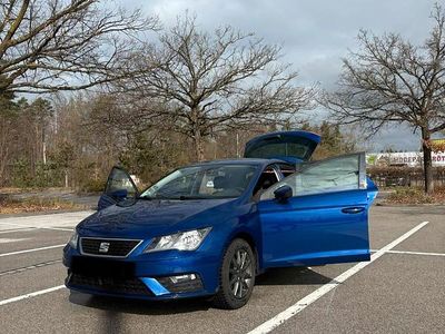Gebraucht Seat Leon Style 125 PS (91 kW) 2017 Blau Kombi