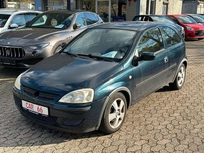 Używany Opel Corsa 69 KM (50 kW) 2004 Zielony Hatchback