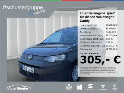 Gebraucht VW Caddy Basis 102 PS (75 kW) 2024 Grau Van / Kleinbus