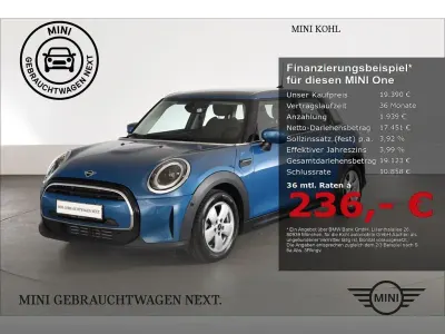 Brugt Mini ONE Classic 102 HK (75 kW) 2022 Blå Hatchback