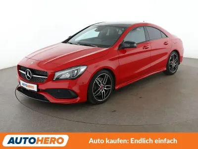 Gebraucht Mercedes CLA220 AMG line 184 PS (135 kW) 2016 Rot Coupé
