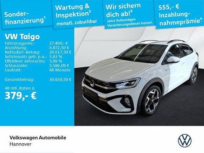 Brugt VW Taigo R-line 150 HK (110 kW) 2025 Hvid SUV