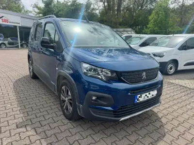 Occasion Peugeot Rifter Allure GT-Line 131 ch (96 kW) 2020 Bleue Monospace