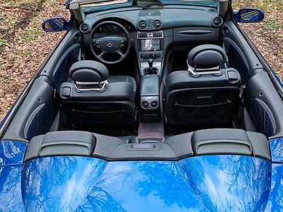 Gebraucht Mercedes CLK200 163 PS (119 kW) 2004 Blau Cabrio