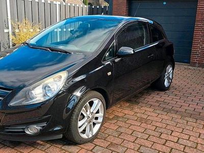 Gebraucht Opel Corsa 80 PS (58 kW) 2010 Schwarz Kleinwagen
