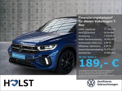 Gebraucht VW T-Roc Cabriolet IQ Drive 150 PS (110 kW) 2025 Blau Cabrio