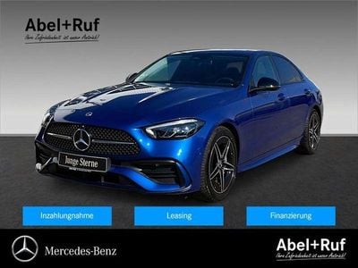 Gebraucht Mercedes C220 AMG 200 PS (147 kW) 2024 Blau Limousine