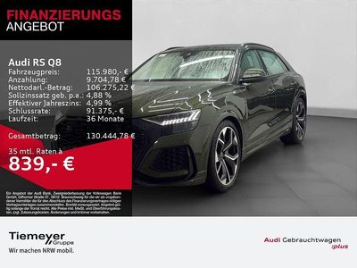 Grün Gebraucht 2024 Audi RS Q8 Exclusive SUV | 115.980 € (Fairer Preis)