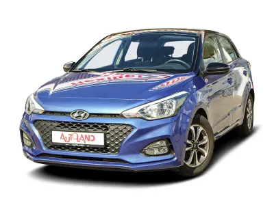 Gebraucht Hyundai i20 Classic 84 PS (61 kW) 2018 Blau Kleinwagen