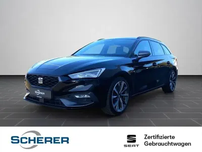 Gebraucht Seat Leon FR 150 PS (110 kW) 2022 Midnight schwarz metallic (metallic) Limousine