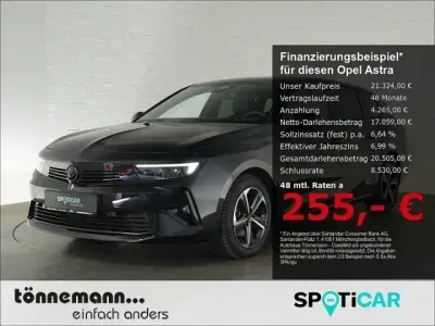 Gebraucht Opel Astra S 131 PS (96 kW) 2024 Karbon schwarz Kleinwagen
