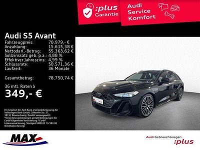 Gebraucht Audi S5 Ambiente 367 PS (269 kW) 2025 Mythosschwarz metallic (metallic) Kombi