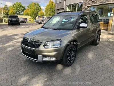 Gebraucht Skoda Yeti 105 PS (77 kW) 2014 Jungle gruen SUV
