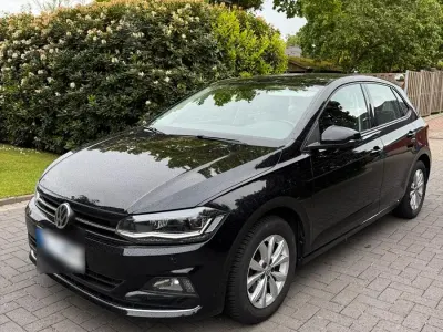 Brugt VW Polo Highline 95 HK (69 kW) 2019 Sort Hatchback