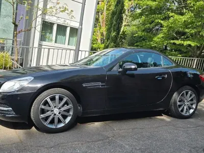 Brugt Mercedes SLK200 184 HK (135 kW) 2013 Sort Cabriolet