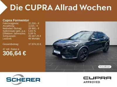 Gebraucht Cupra Formentor VZ 310 PS (228 kW) 2023 Midnight schwarz metallic SUV