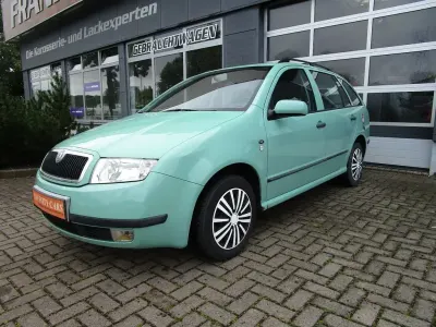 Gebraucht Skoda Fabia Comfort 75 PS (55 kW) 2002 Grün Kombi