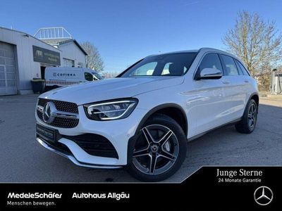 Gebraucht Mercedes GLC200 AMG 197 PS (144 kW) 2020 Designo diamantweiß bright (metallic) SUV