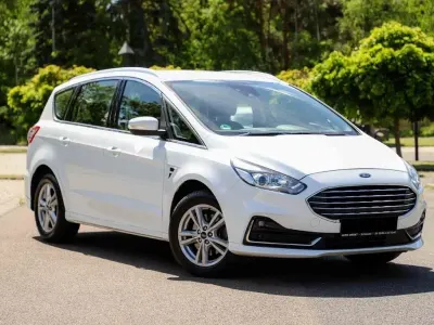 Gebraucht Ford S-MAX Titanium 150 PS (110 kW) 2022 Weiß Van / Kleinbus