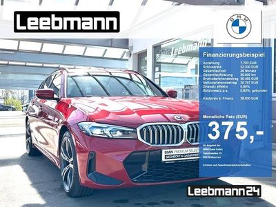 Second-hand BMW 330e M Sport 292 CP (214 kW) 2022 Roșu Break