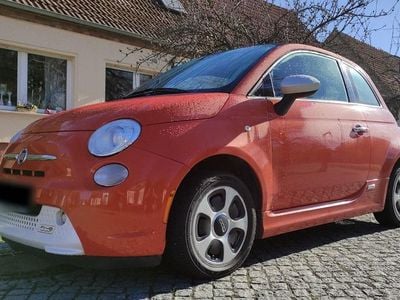 Gebraucht Fiat 500e 83 kW (113 PS) 2015 Orange Kleinwagen