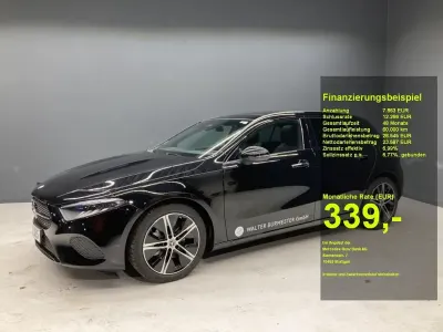 Brugt Mercedes A180 Progressive 136 HK (100 kW) 2025 Sort Sedan
