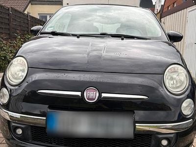Second-hand Fiat 500 Lounge 69 CP (50 kW) 2011 Negru Hatchback